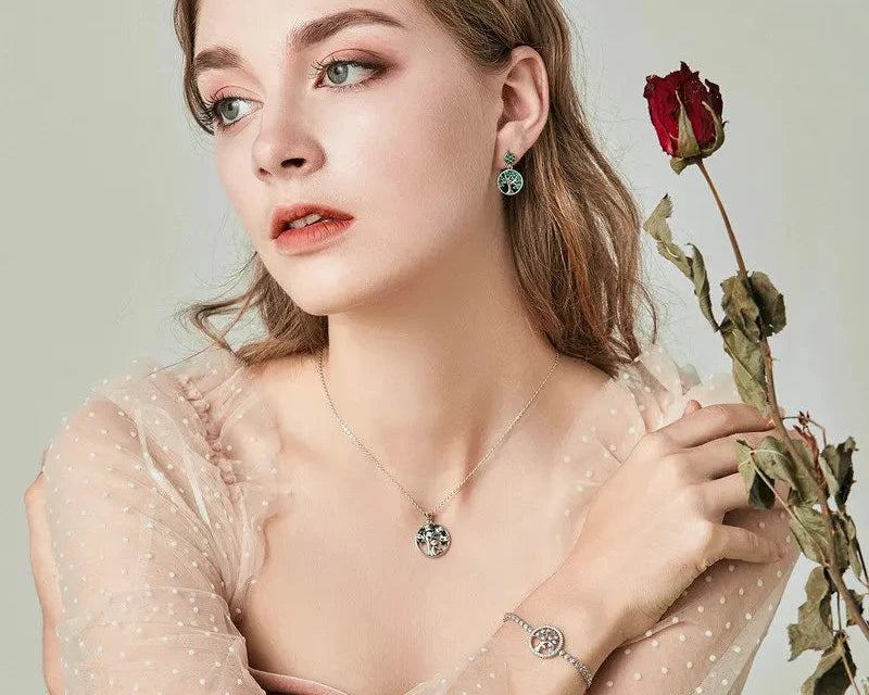 Tree of Life Necklace 14K Gold Plated