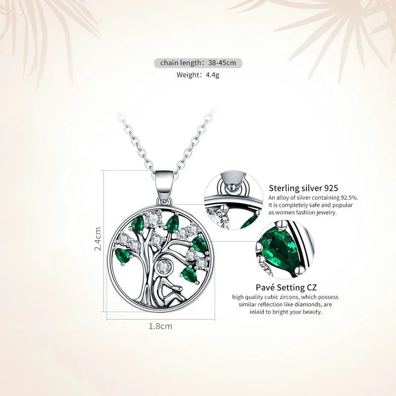 Tree of Life Necklace 14K Gold Plated