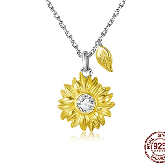 Sunflower Necklace