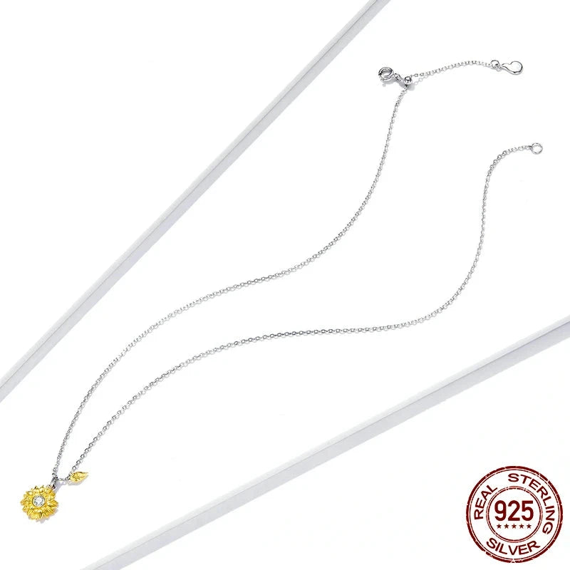 Sunflower Necklace