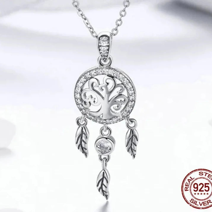 Dream Catcher Pendant Necklaces