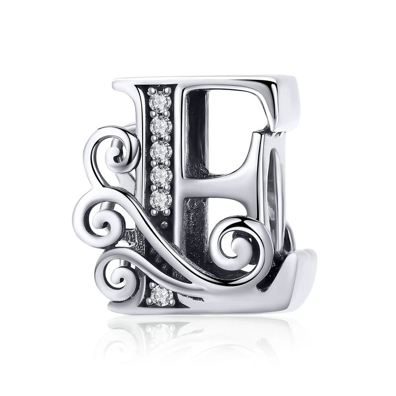 Silver Letter Vintage A to Z