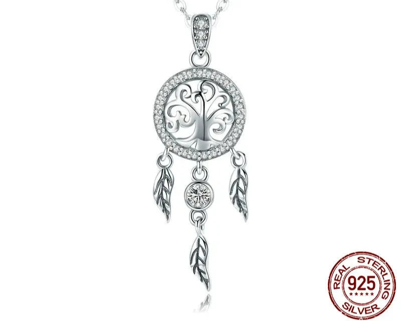 Dream Catcher Pendant Necklaces