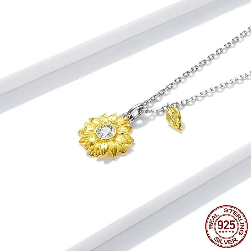 Sunflower Necklace